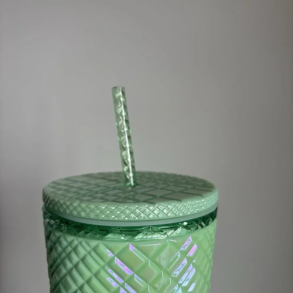 Starbucks 2024‎ Summer Mint Jeweled Venti Tumbler Collection Iridescent
